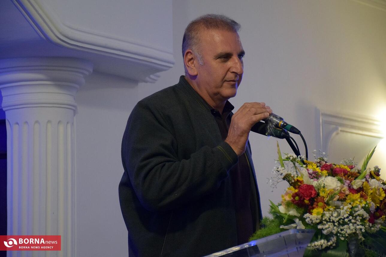 حضور عزت اله پرنیان رئیس هیات جانبازان و توان یابان استان در مراسم تجلیل از ورزشکاران استان کرمانشاه