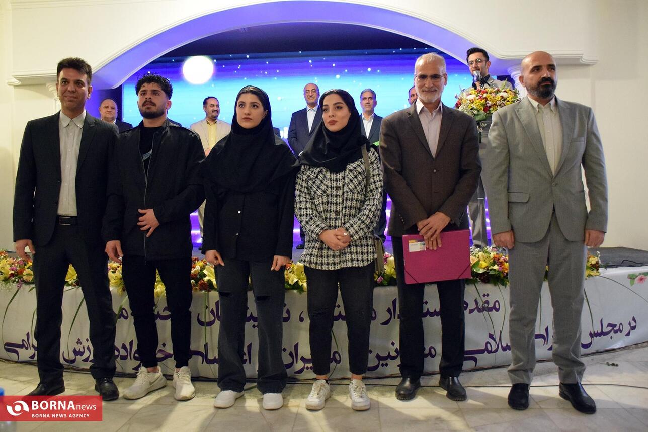  مراسم تجلیل از ورزشکاران استان کرمانشاه