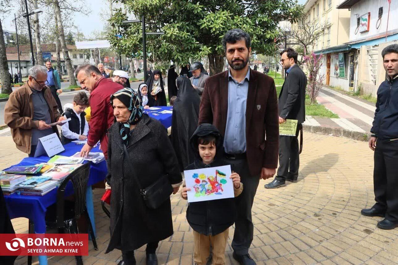 راهپیمایی روز قدس در لاهیجان
