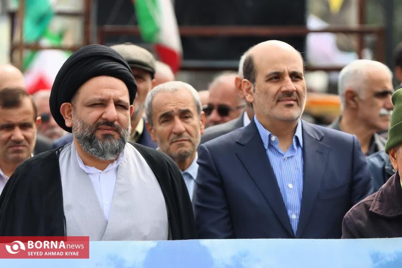 راهپیمایی روز قدس در لاهیجان