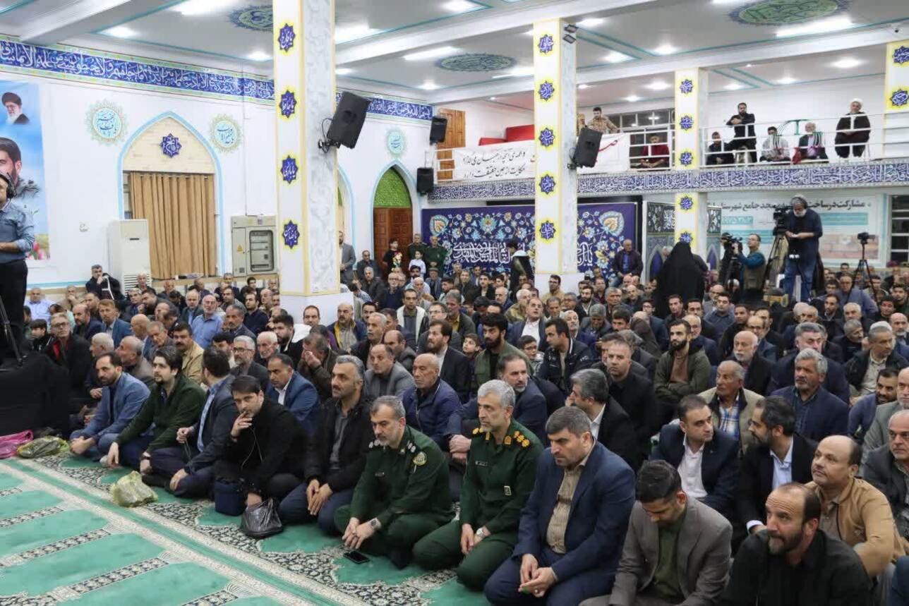 مراسم شهید حسین املاکی