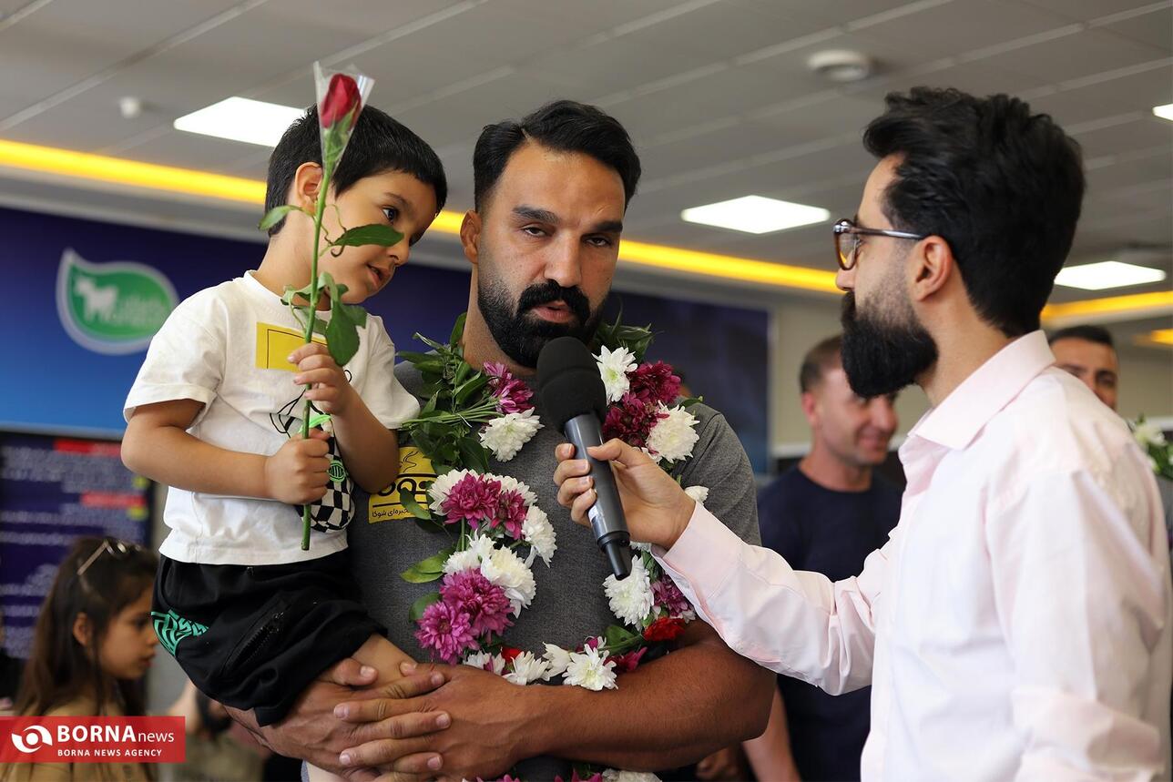 استقبال از قهرمانان سرکل کبدی پس از نایب قهرمانی در مسابقات پاکستان