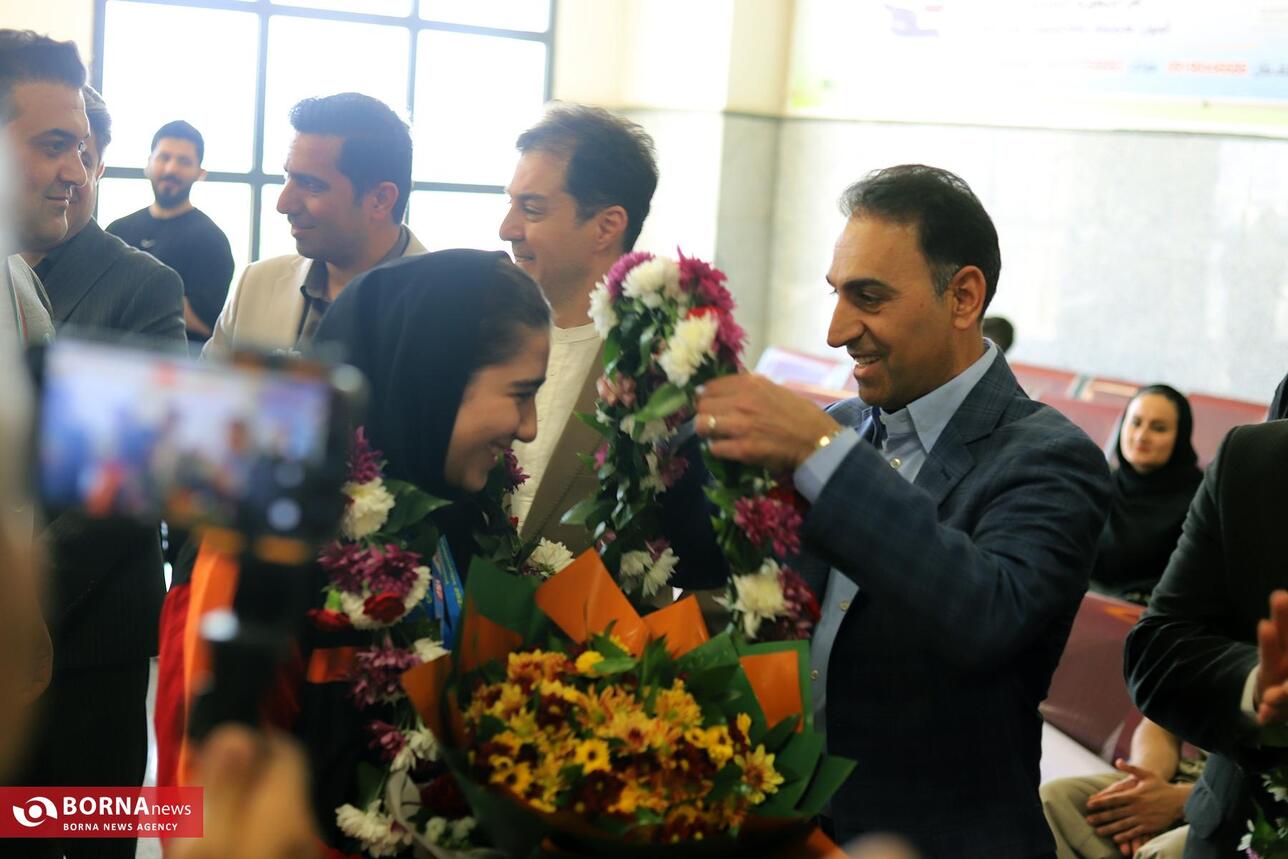 وانیا یاوری قهرمان تنیس روی میز در المپیک دانش آموزی