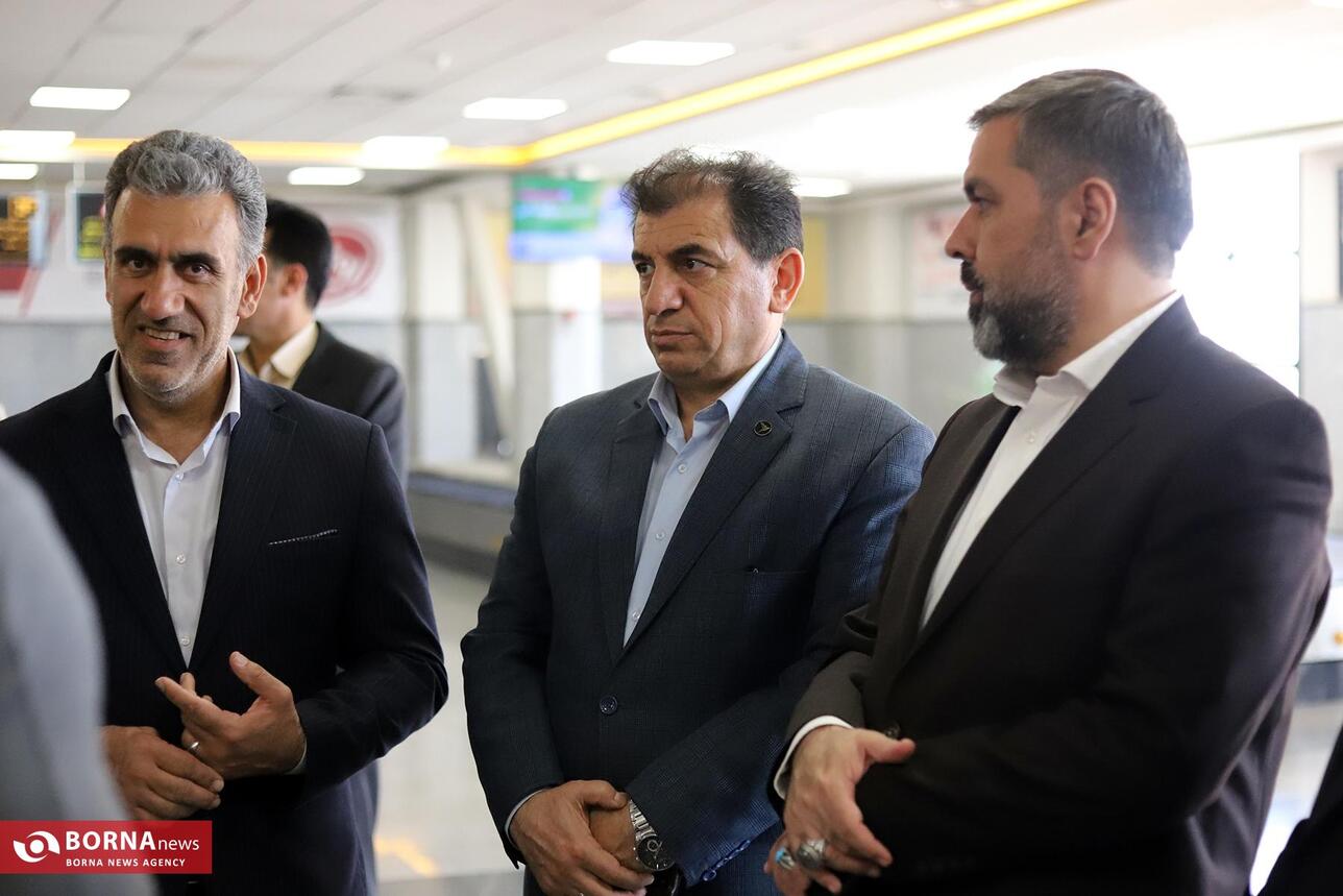 حضور مدیرکل ورزش و جوانان استان کرمانشاه در مراسم استقبال از قهرمانان سرکل کبدی 