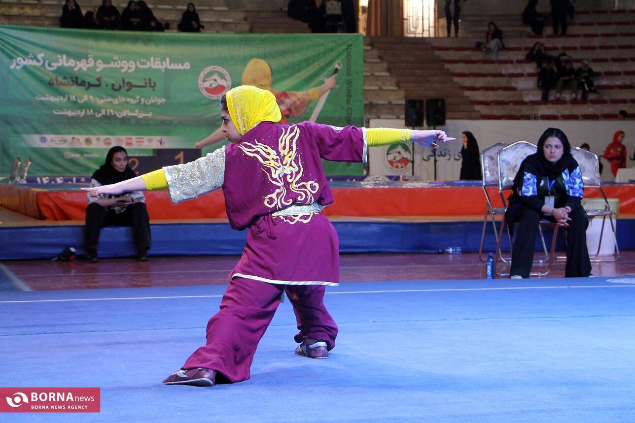 برگزاری مسابقات ووشو قهرمانی کشور در کرمانشاه با حضور 1200 ورزشکار