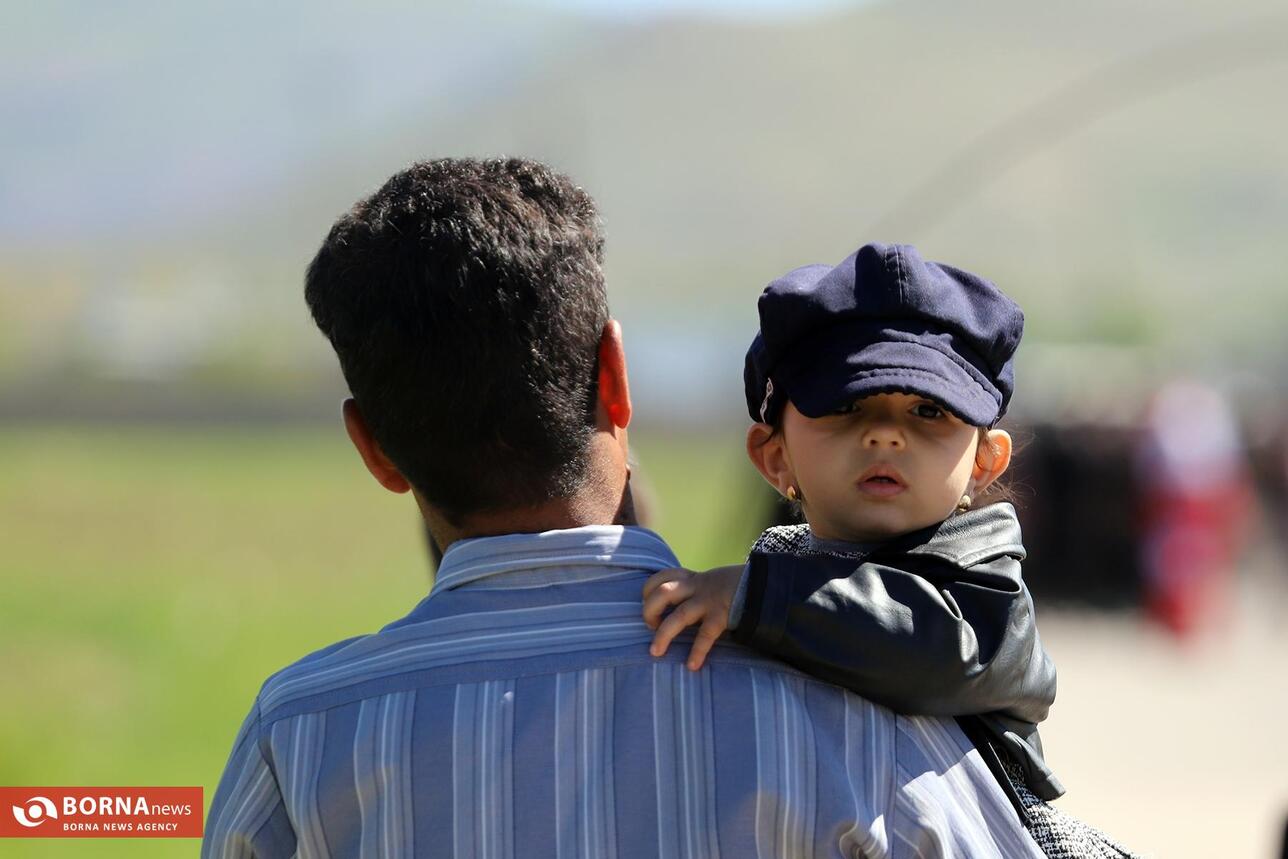 مراسم پیاده روی روستایی در کرمانشاه