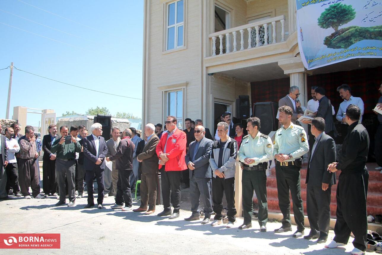 مراسم پیاده روی روستایی در کرمانشاه