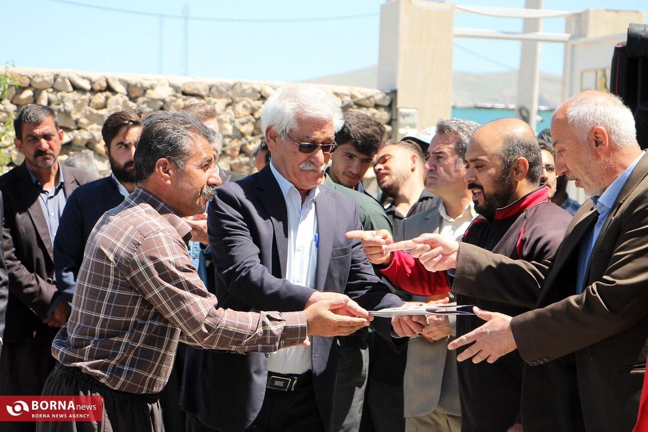 مراسم پیاده روی روستایی در کرمانشاه