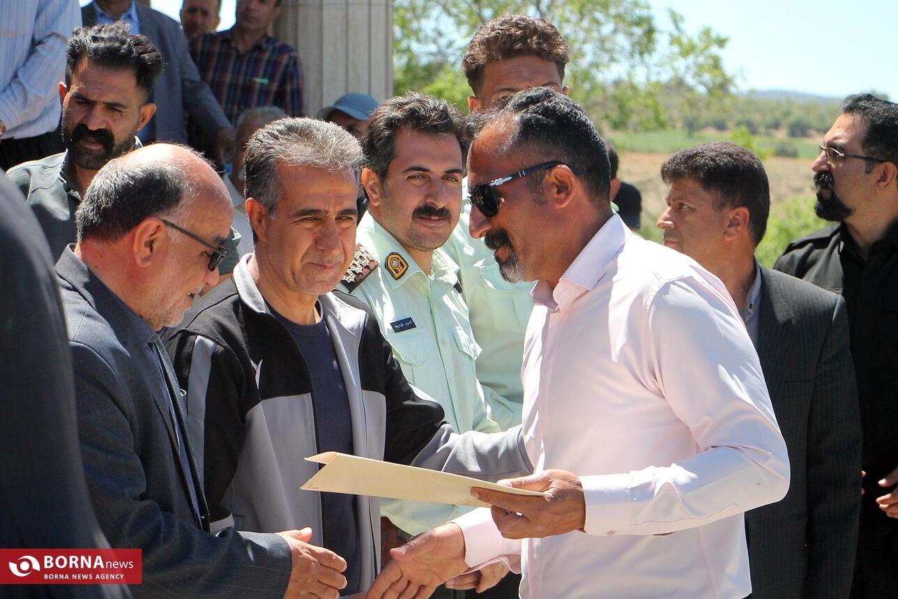 مراسم پیاده روی روستایی در کرمانشاه