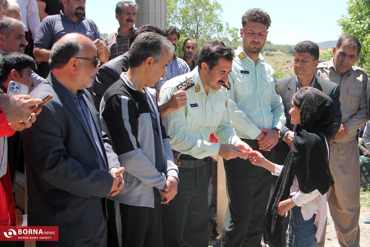 مراسم پیاده روی روستایی در کرمانشاه