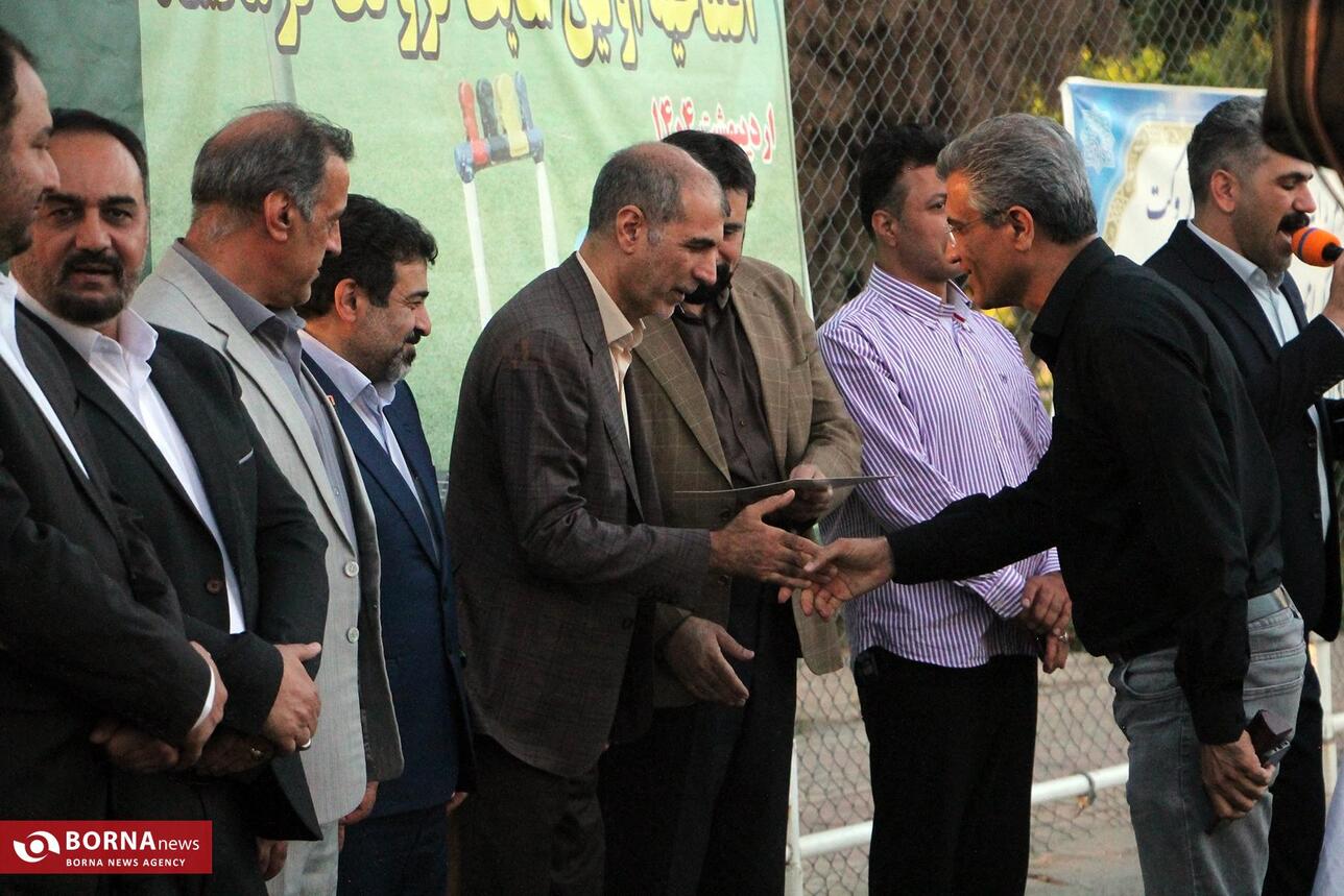 افتتاح سایت کروکت در کرمانشاه