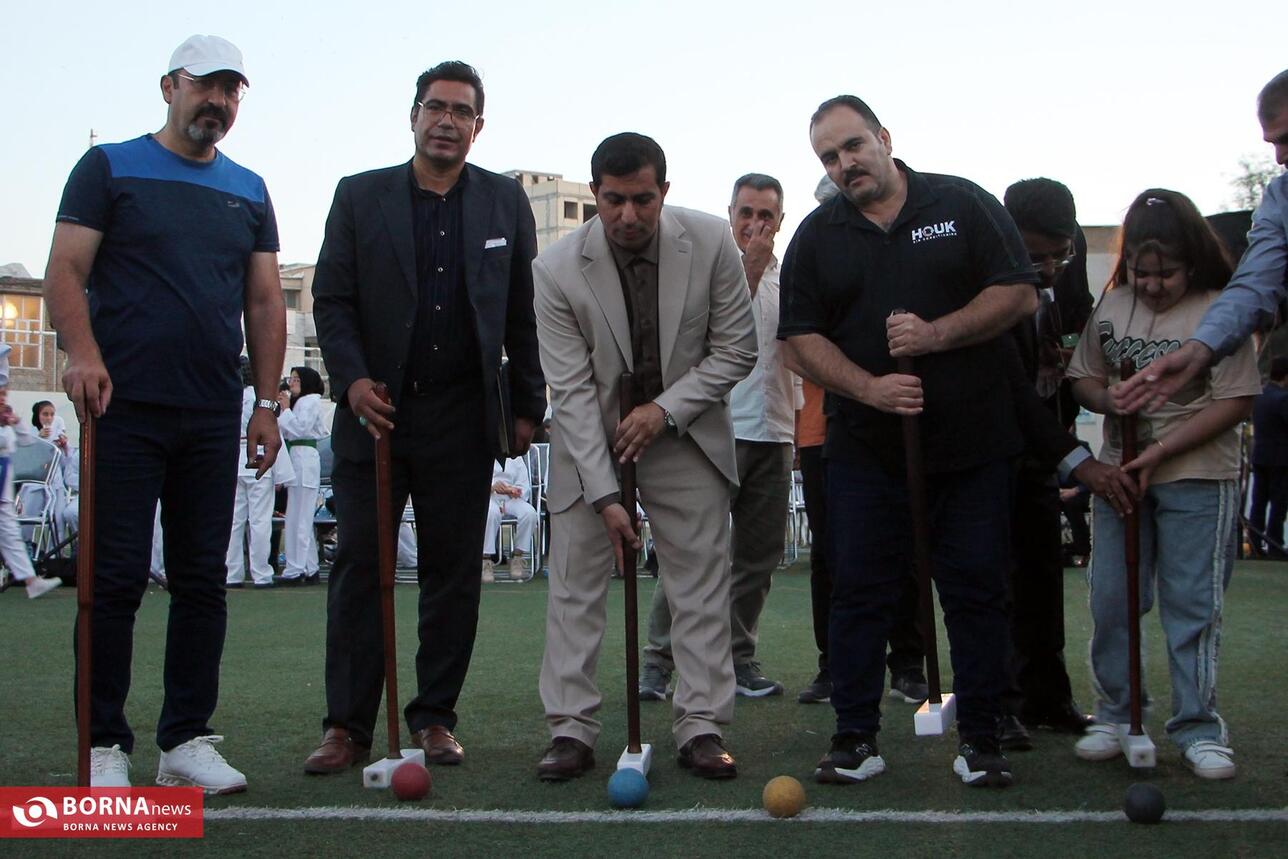 افتتاح سایت کروکت در کرمانشاه