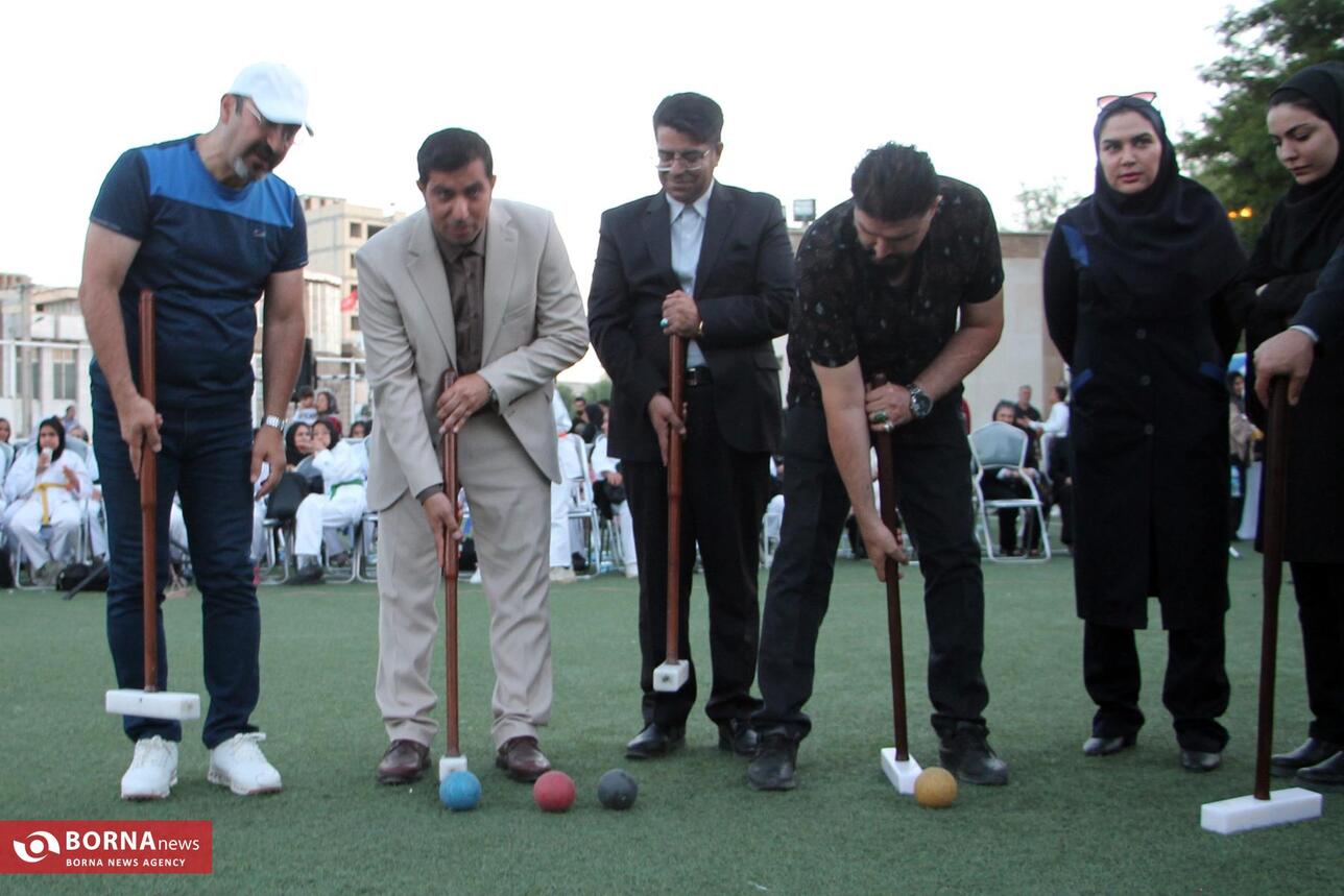 افتتاح سایت کروکت در کرمانشاه