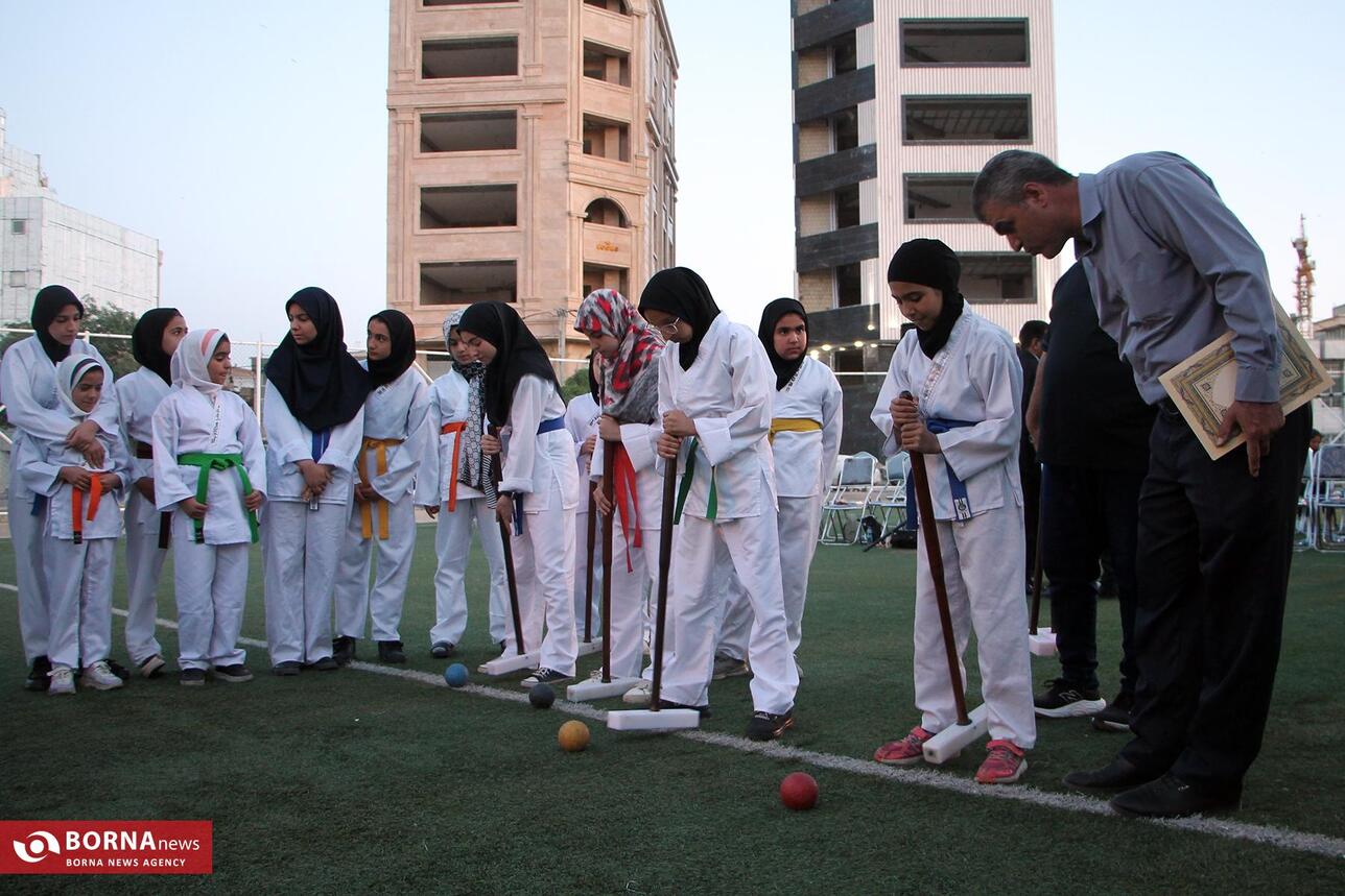 افتتاح سایت کروکت در کرمانشاه