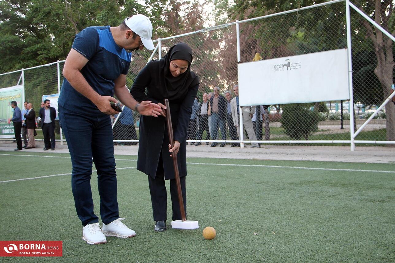 افتتاح سایت کروکت در کرمانشاه