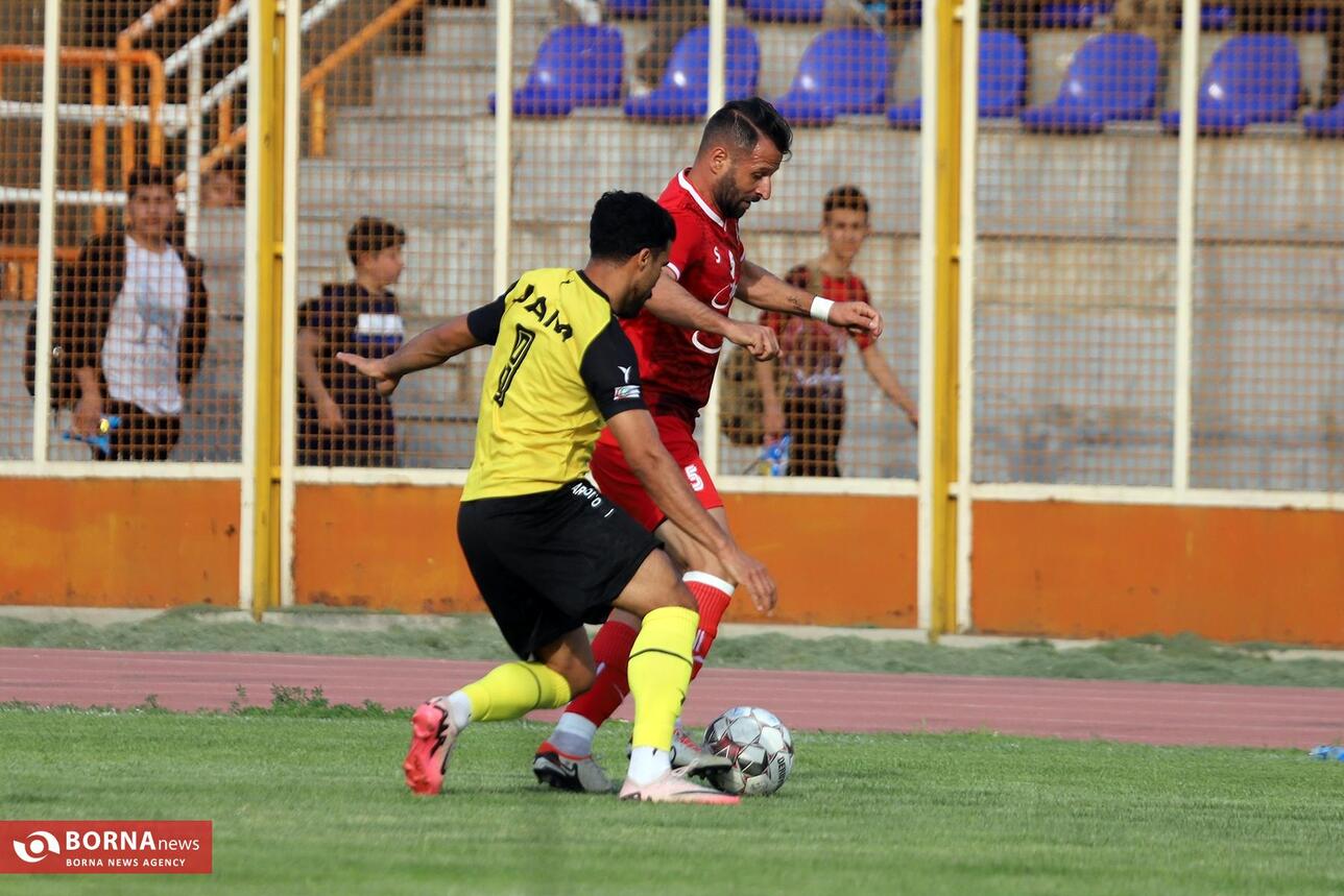تساوی بعثت کرمانشاه در مقابل پارس جنوبی جم