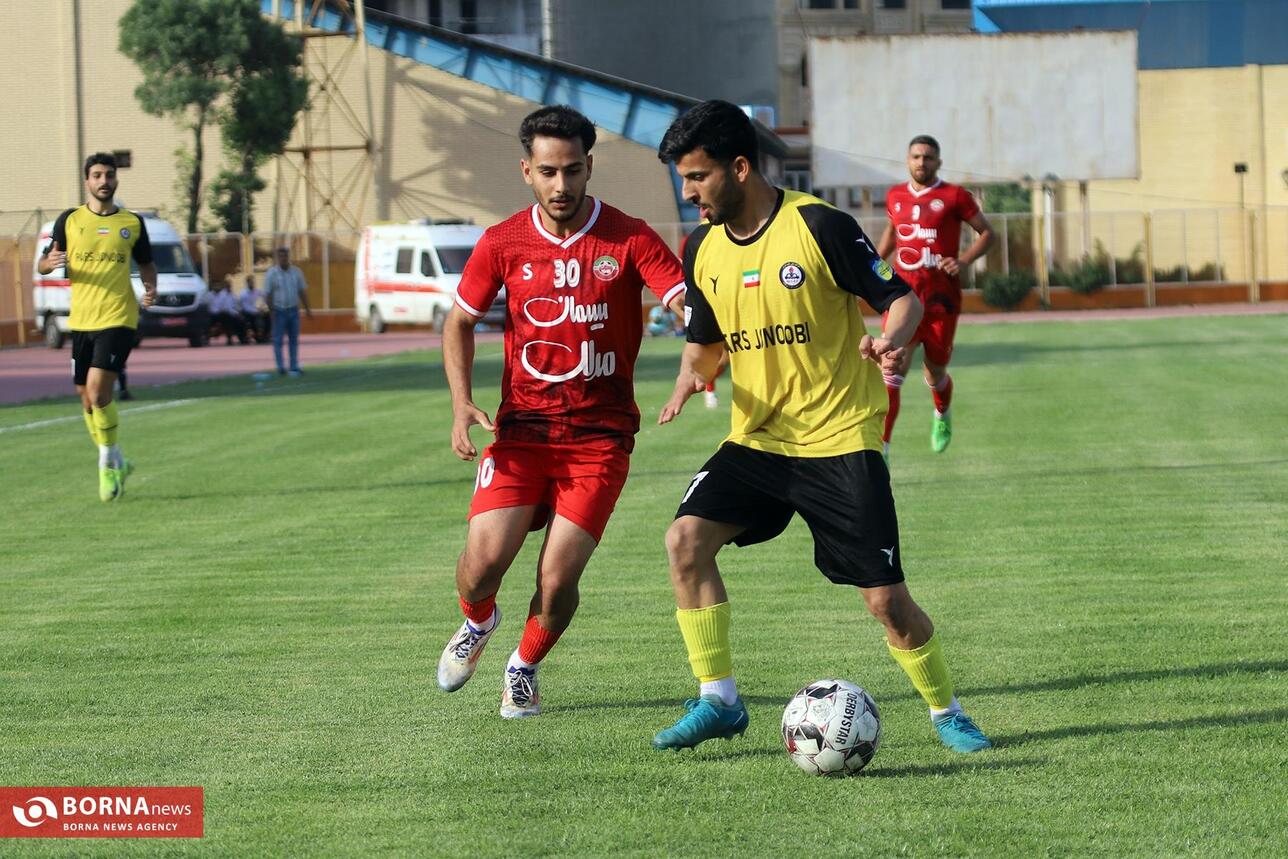 تساوی بعثت کرمانشاه در مقابل پارس جنوبی جم
