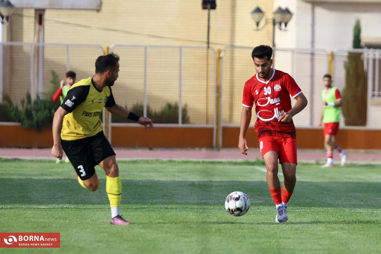 تساوی بعثت کرمانشاه در مقابل پارس جنوبی جم