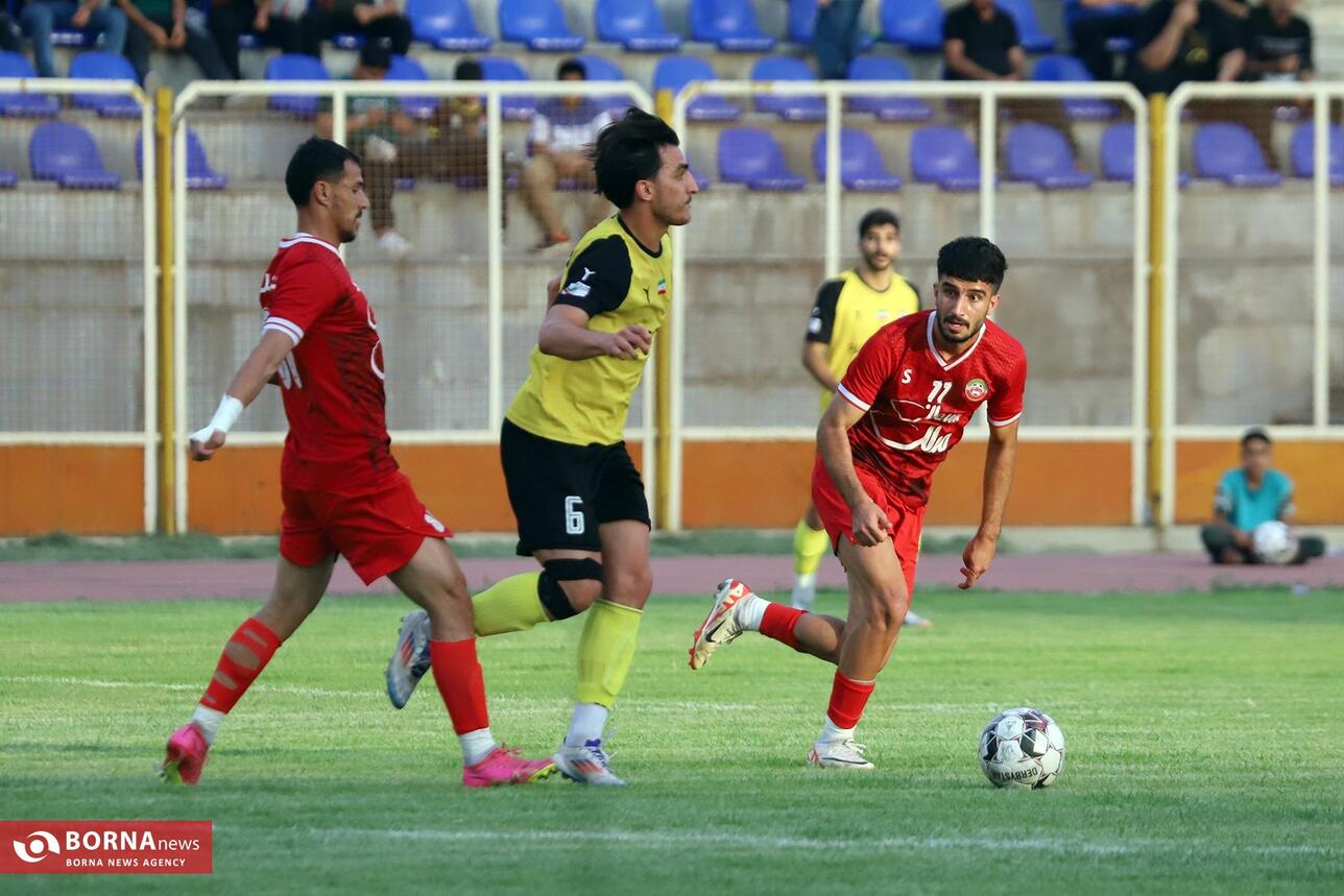 تساوی بعثت کرمانشاه در مقابل پارس جنوبی جم