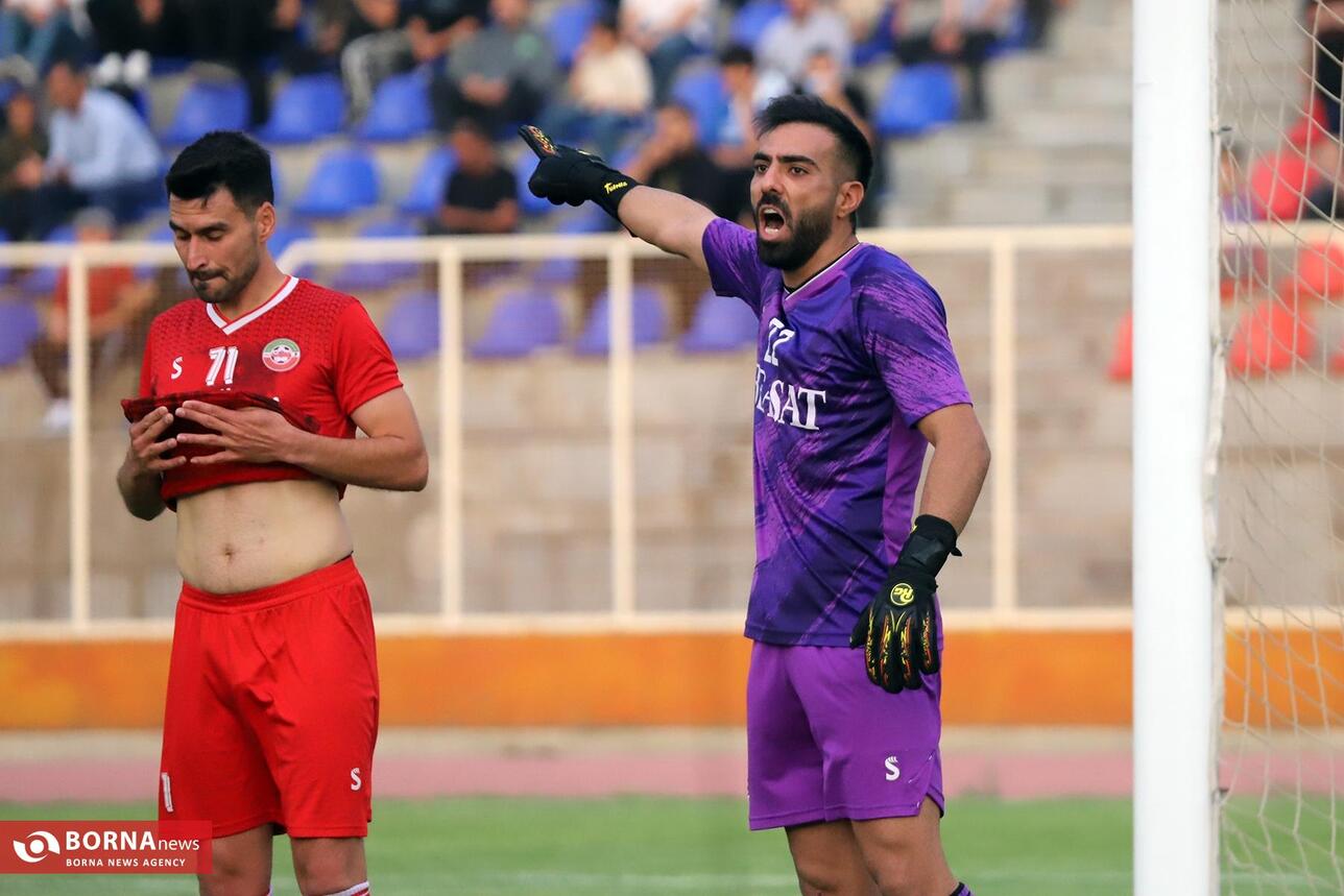 تساوی بعثت کرمانشاه در مقابل پارس جنوبی جم