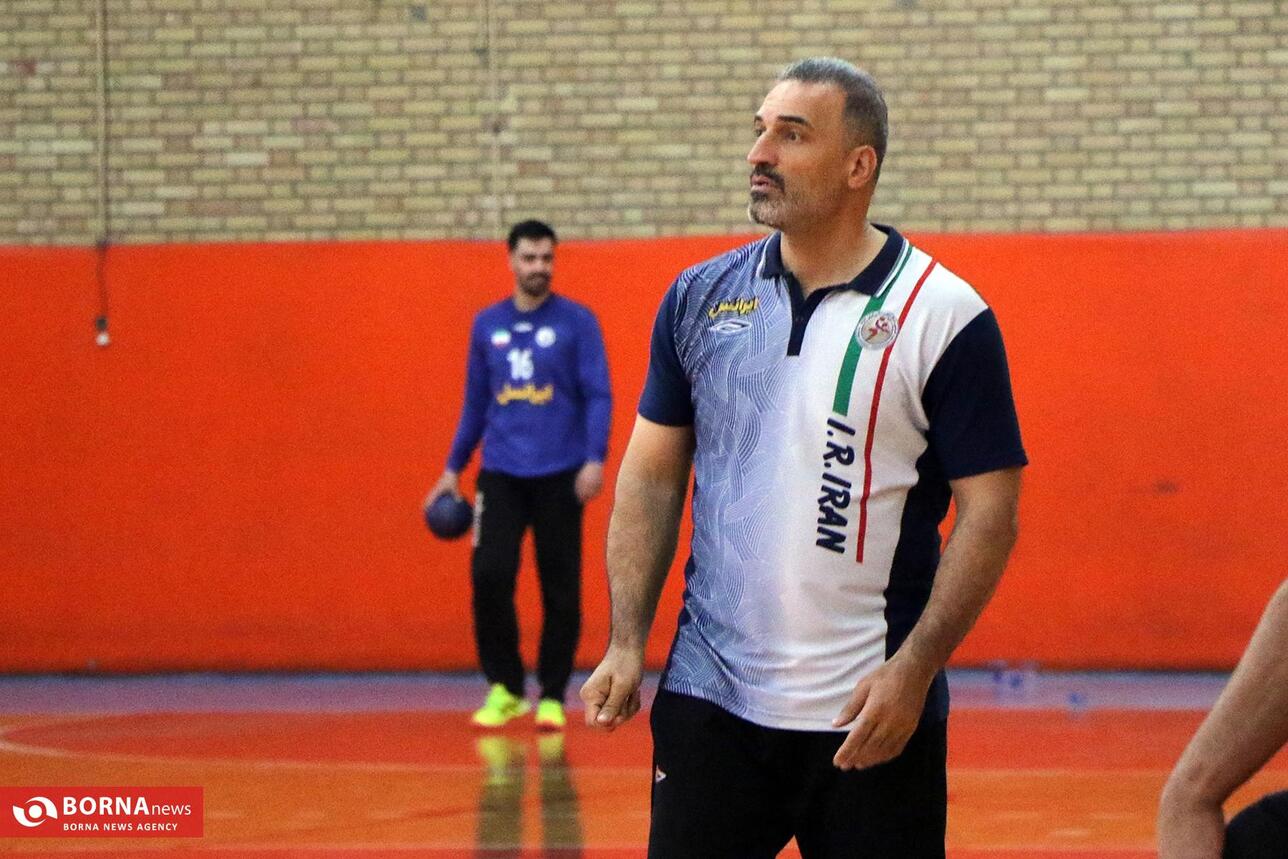 اردوی تیم ملی هندبال بزرگسالان در کرمانشاه در حال برگزاری است