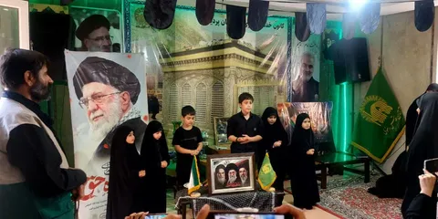 برپایی مراسم عزاداری ۲۸ صفر در آستان قدس رضوی شهرستان پردیس