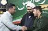 ویژه برنامه گرامیداشت یادبود شهدای مداح شهرستان قدس در هفته دفاع مقدس برگزار شد