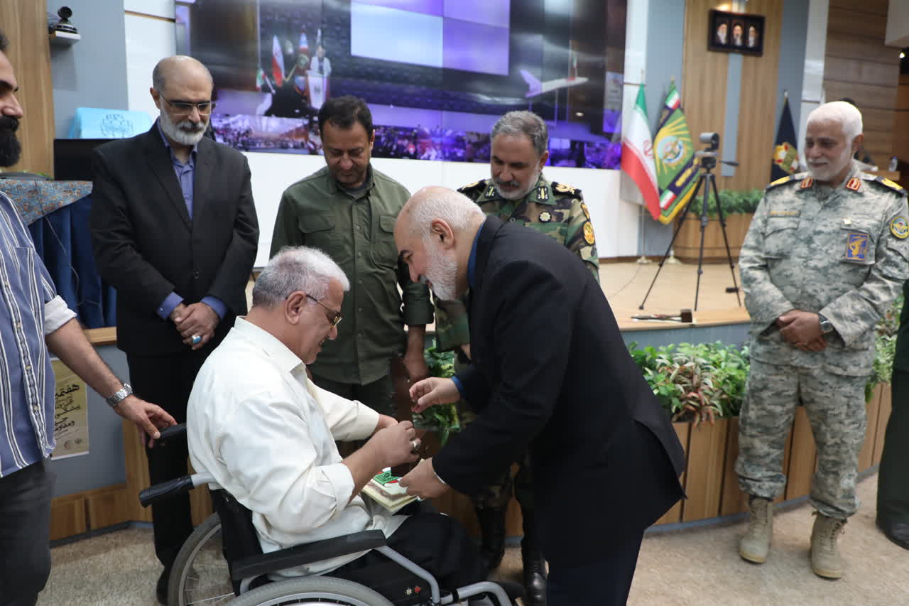 استاندار خوزستان: روحیه مقاومت و سلحشوری دفاع مقدس در جنگهای امروز نیز مشاهده میشود / از دشمن نمیهراسیم و تا پای جان از میهن دفاع میکنیم / خوزستان بهحق پایتخت دفاع مقدس و سرزمین مقاومت نامگذاری شده است استاندار خوزستان: روحیه مقاومت و سلحشوری دفاع مقدس در جنگهای امروز نیز مشاهده میشود / از دشمن نمیهراسیم و تا پای جان از میهن دفاع میکنیم / خوزستان بهحق پایتخت دفاع مقدس و سرزمین مقاومت نامگذاری شده است