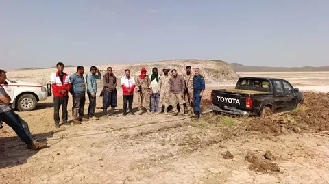 پیدا شدن دو نفر گردشگر گم شده در کویر لوت خراسان جنوبی