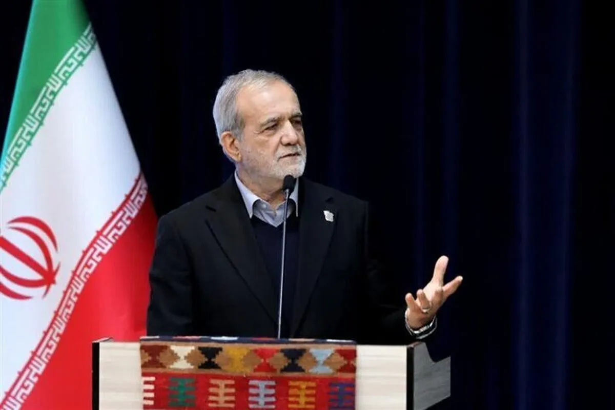 Pezeshkian: If a nation is united, it will not surrender to US, Israel