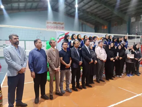 پایان رقابت‌های والیبال دختران زیر ۱۷ سال استان کرمان به میزبانی شهرستان بافت