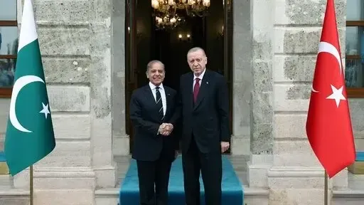 دیدار نخست وزیر پاکستان با اردوغان