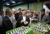 استاندار قزوین از یک واحد تولید قطعات خودرو در کاسپین بازدید کرد
