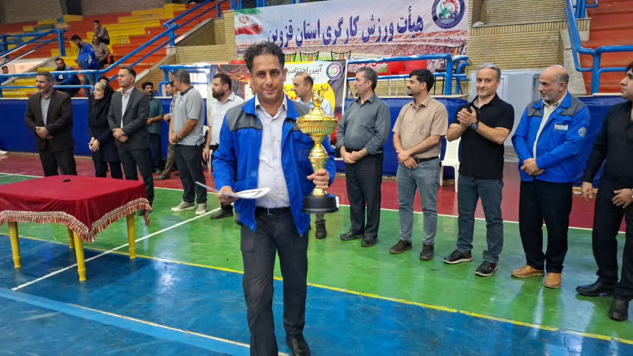نیرو محرکه قهرمان لیگ برتر فوتسال کارگری استان قزوین شد
