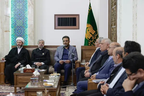 دیدار استاندار و فرمانداران خراسان رضوی با تولیت آستان قدس رضوی
