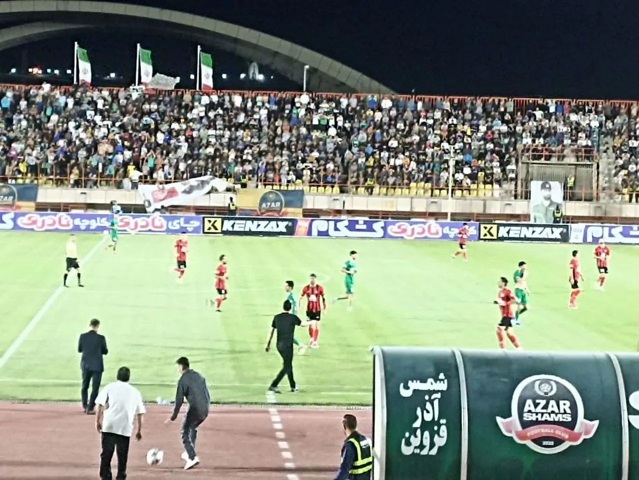 یک امتیاز ارزشمند شمس آذر از میزبانی مقابل تراکتور