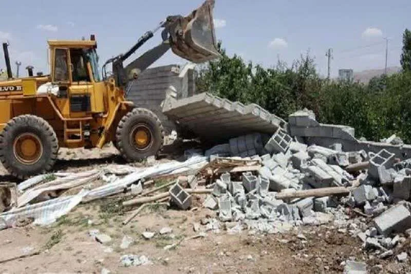 قلع‌وقمع ۱۴۷ مورد تغییر کاربری غیرمجاز در پاکدشت