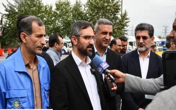 کلید خوردن «ساری، شهر پاک» با ۲۵ خودروی حمل زباله