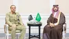 دیدار و گفت‌وگوی وزیر دفاع عربستان و فرمانده ارتش پاکستان