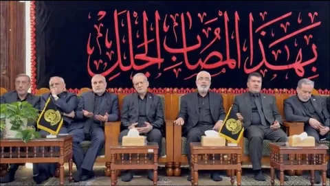 دیدار رئیس‌جمهور و تولیت آستان مقدس علوی
