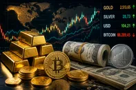 پیش‌بینی بازار طلا، دلار، نقره و بیت‌کوین برای ۱۵ شهریور/  بازارها در انتظار سیگنال بعدی آمریکا