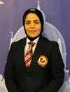 داور شایسته سمنانی در رقابت‌های کاراته آسیای میانه قضاوت می‌کند