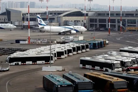 فرود اضطراری هواپیمای سوخت‌رسان آمریکا در فرودگاه بن گوریون