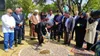 کلنگ باغ‌پارک ۱۸ هکتاری در باغستان سنتی قزوین به زمین خورد