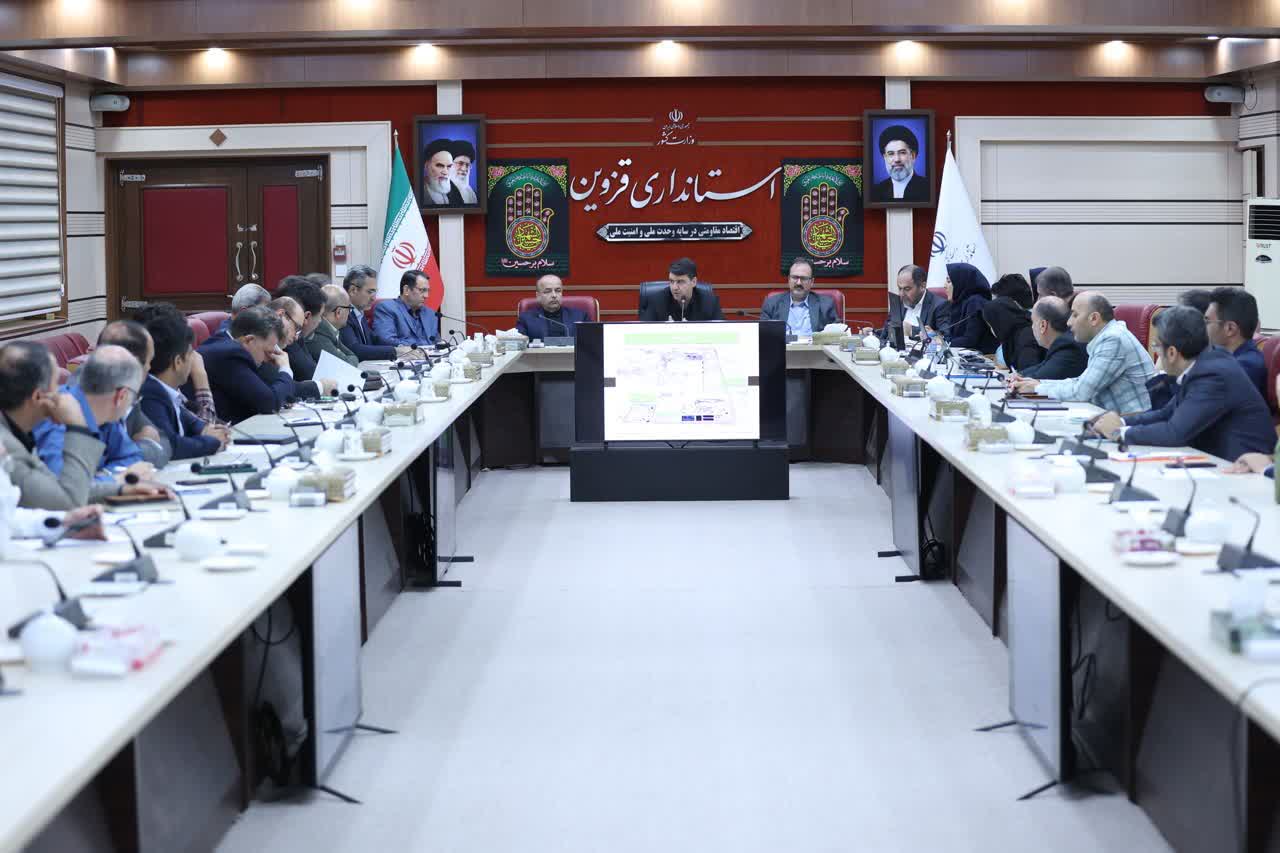 ۳۰ پرونده در جلسه کارگروه امور زیربنایی استان قزوین بررسی شد 