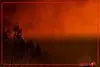 نارنجی شدن آسمان بریتیش کلمبیا در کانادا
