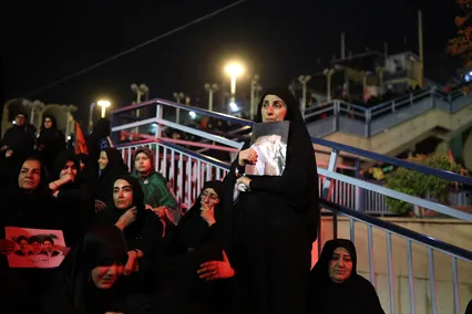 مراسم مردمی وداع با آقای شهید ایران - ۱۵
