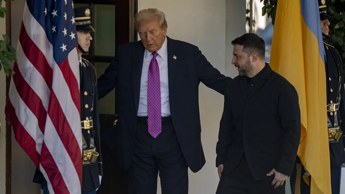 Trump: Zelensky ‘will have to like’ American peace plan