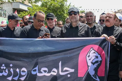 مراسم تشییع پیکر مطهر رهبر شهید انقلاب- ۷