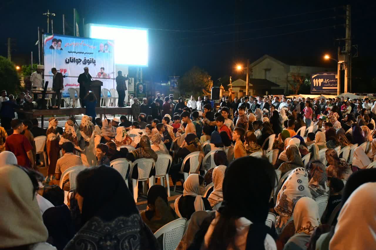 افتتاح پاتوق جوانان و کاروان خدمت ایران یاران جوان در شهرستان گمیشان